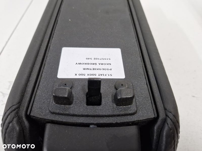 fiat 500x 500 x podłokietnik skóra środkowy 51957102 - 7