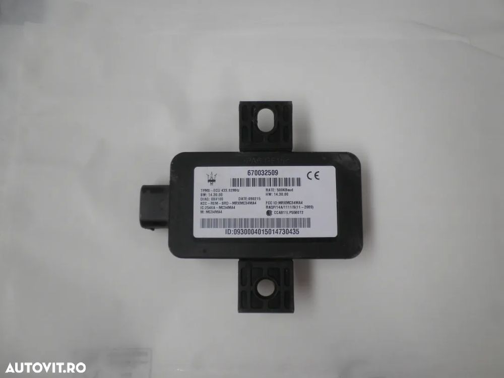 Modul Presiune Roti Maserati Ghibli , Levante, Quattroporte, 3.0 V6 670032509