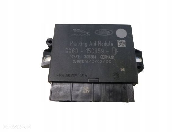 JAGUAR XE X760 MODUŁ PARKTRONIC CZUJNIKÓW PARKOWANIA PDC ORYGINAŁ - 1