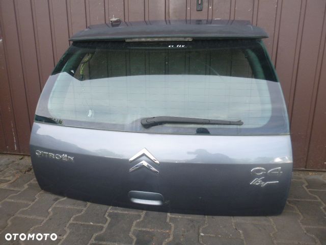 KLAPA TYŁ TYLNA KOMPLETNA CITROEN C4 HB 04- KOLOR EZW - 1