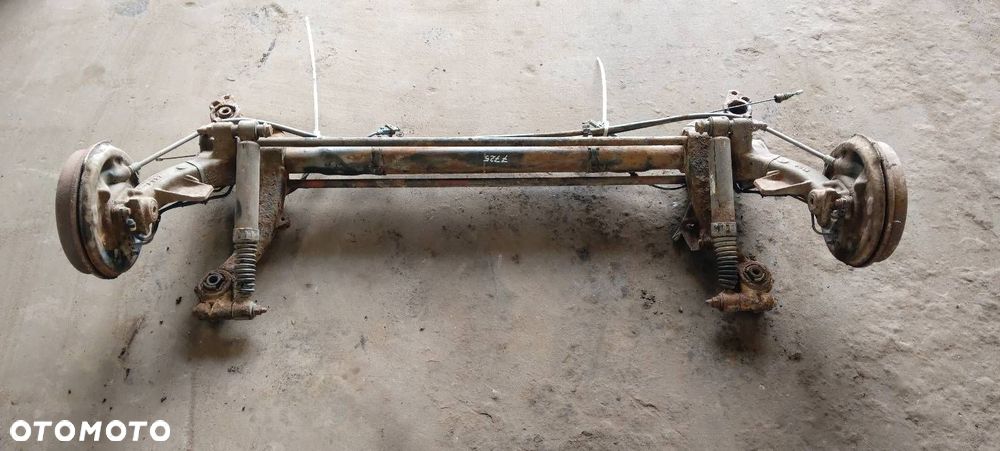 BELKA OŚ ZAWIESZENIA TYŁ BĘBNY Z ABS PEUGEOT 206 I HB 5D ID: 236768 - 1
