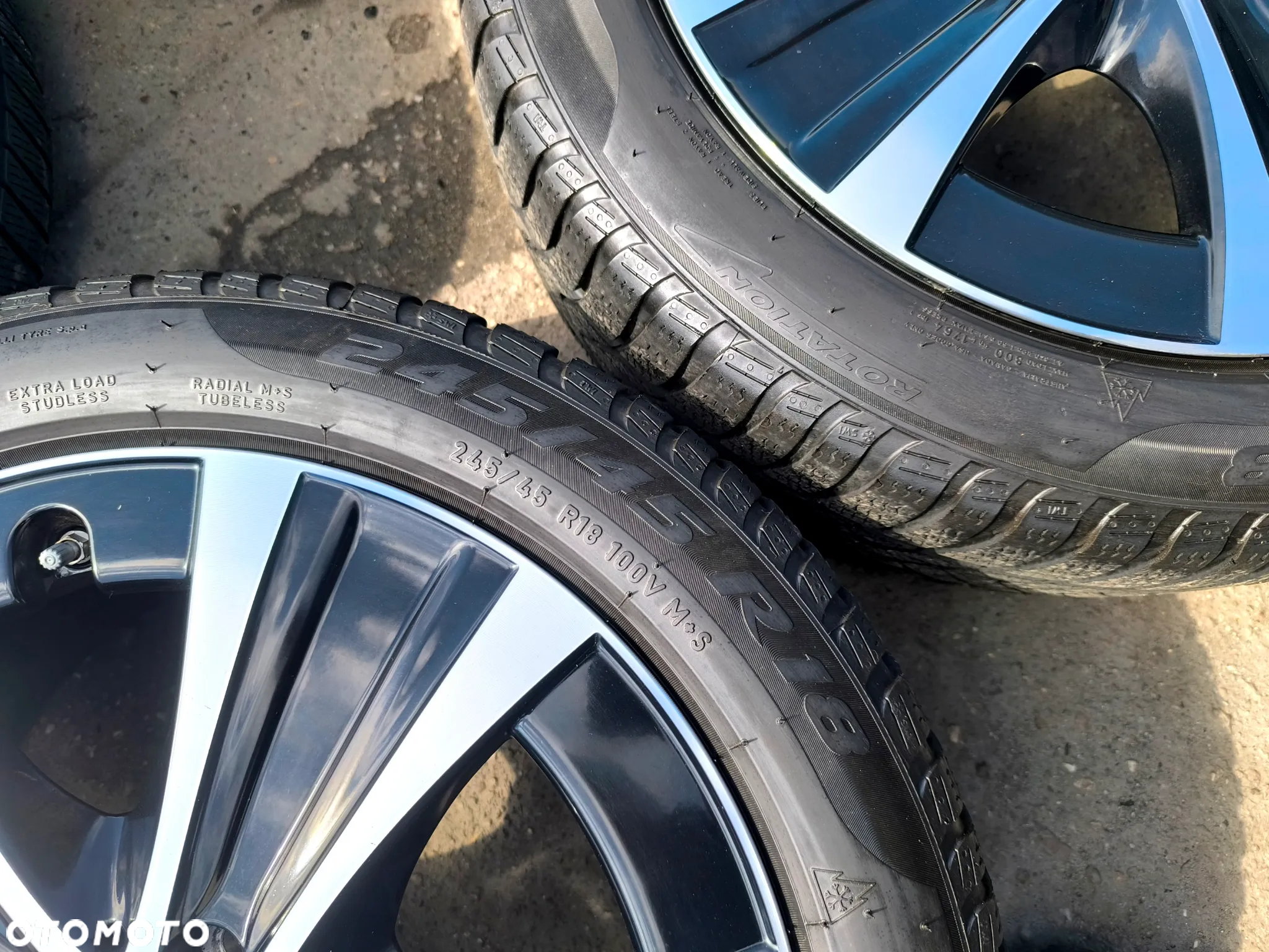 5x112 Alufelgi Felgi Aluminiowe 18 Koła Zimowe Zima MERCEDES E KLASA W212 W213 C W204 C238 A238 6,5mm 23r. Legnica ALU-RAD 245/45 275/40 - 16