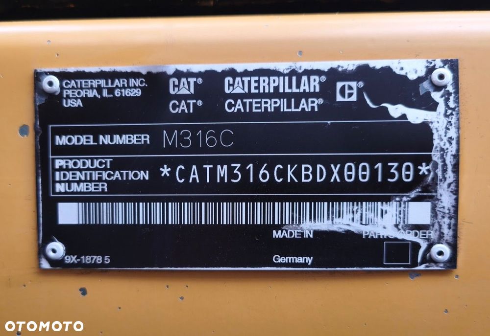 Caterpillar M316C - 10