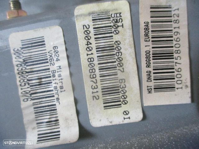 Airbag Passageiro 500000600763000 FORD GALAXY 1998 1.9 TDI   0P - 3