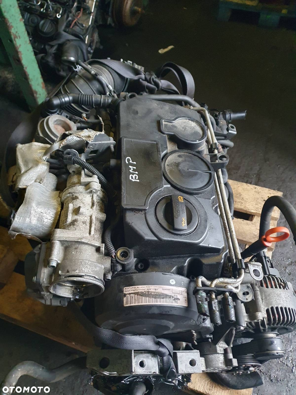 SILNIK VW AUDI SKODA SEAT 2.0 TDI KOD BMP - 2