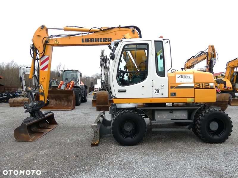 Liebherr A312 Z Niemiec / Wyjątkowy Stan / 2 Łyżki / - 6