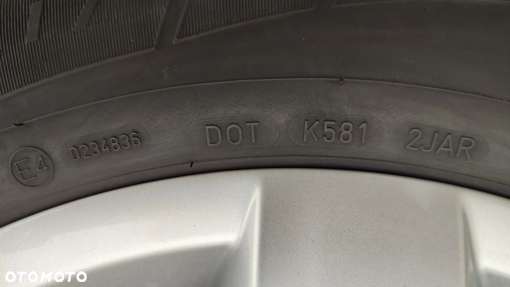 VW TOUAREG 7P 10-18R FELGI KOLA 5X130 DOT0116 ET50 235/65 R17 CALY KOMPLET Z OPONAMI FELGA 7P6601025 - 7