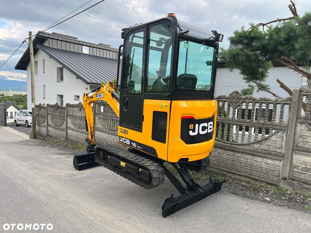 JCB 16c-1 | Minikoparka JCB 16 C-1 | 2 Tony | Rozsuwane Gąsienice | JAK NOWA | Mini Koparka | 16c1 | - 16