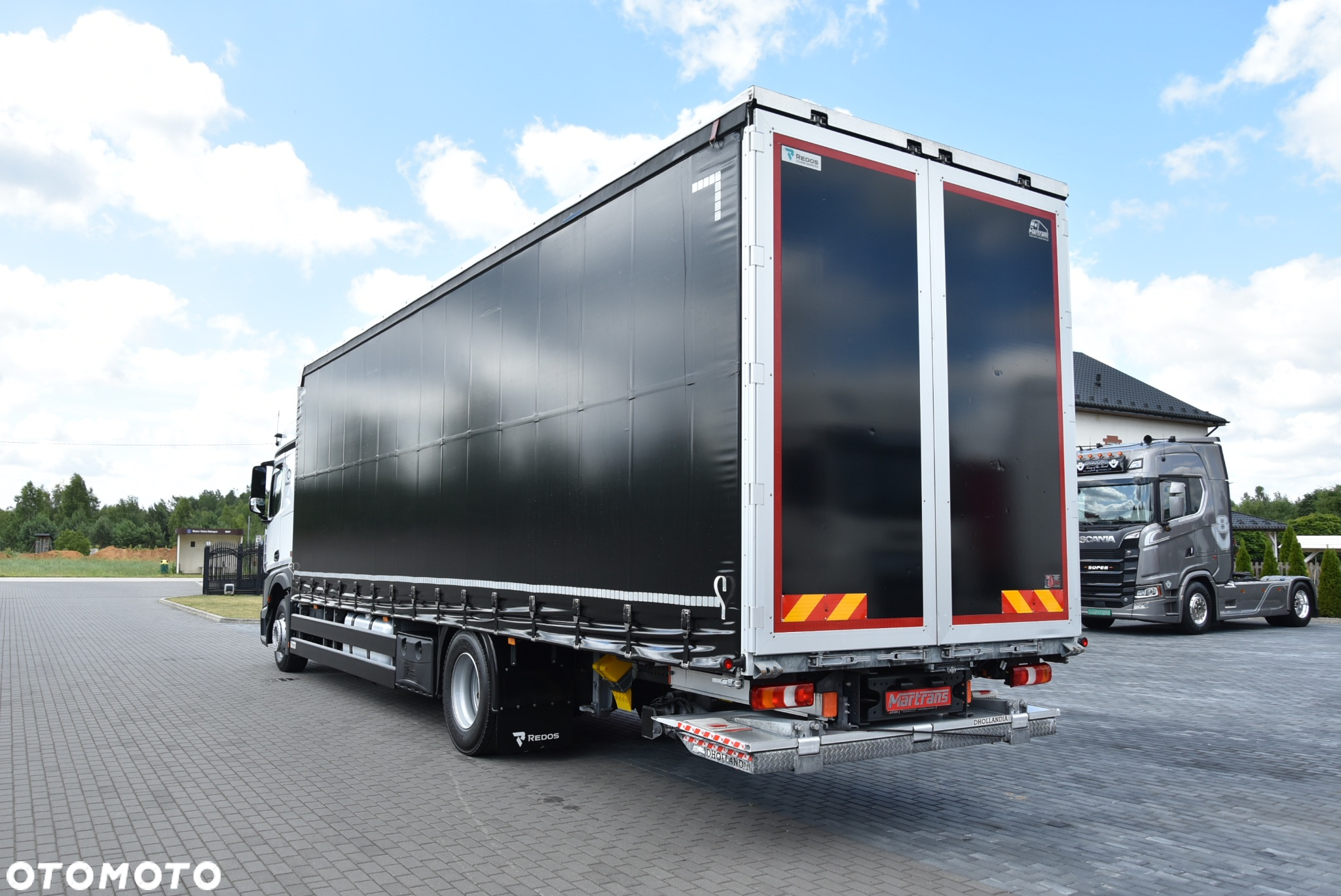 Mercedes-Benz ACTROS 18.330 / FIRANA 9,5 M / WINDA / ZABUDOWA REDOS / 24 PALETY / AUTOMAT / SALON POLSKA /SERWIS ASO MERCEDES / STAN IDEALNY !!!!! - 7