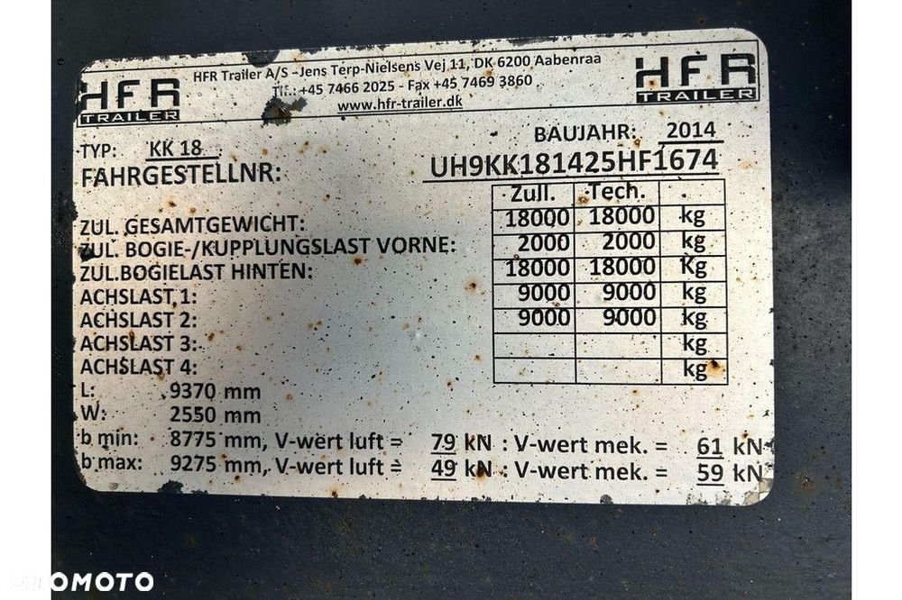 Inny HFR KK18 CARRIER SUPRA 750 MT - 18