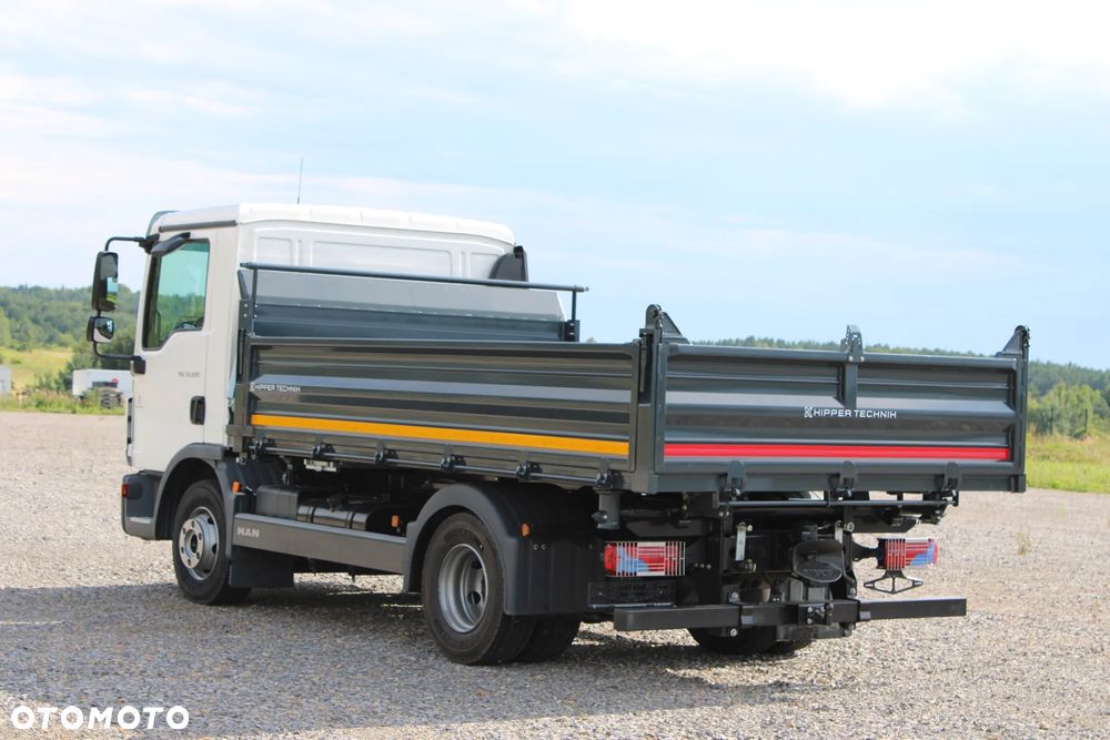 MAN TGL 12.220 12.250 Nowy 3-stronny WYWROT Kiper Wywrotka Manual Klima BLOKADA MOSTU Niski przebieg TGM Atego Midlum Eurocargo LF - 9