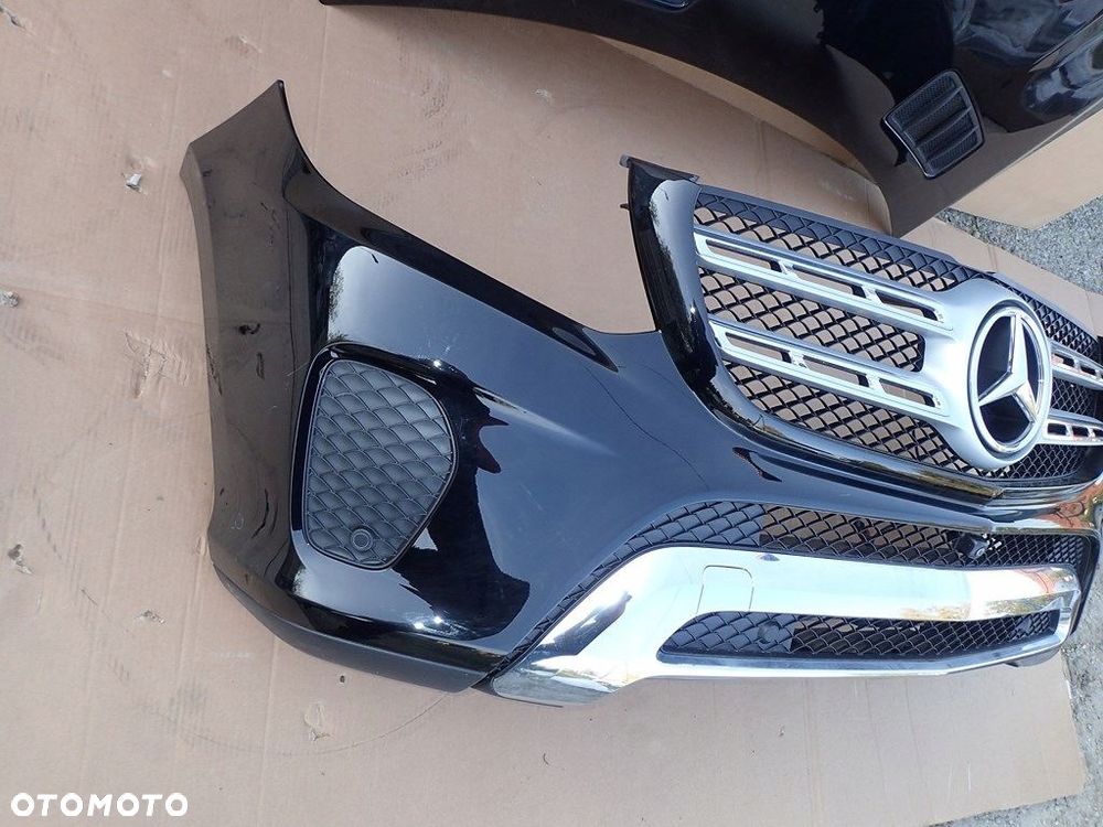 dw mercedes gls x166 zderzak maska błotniki ledy - 9