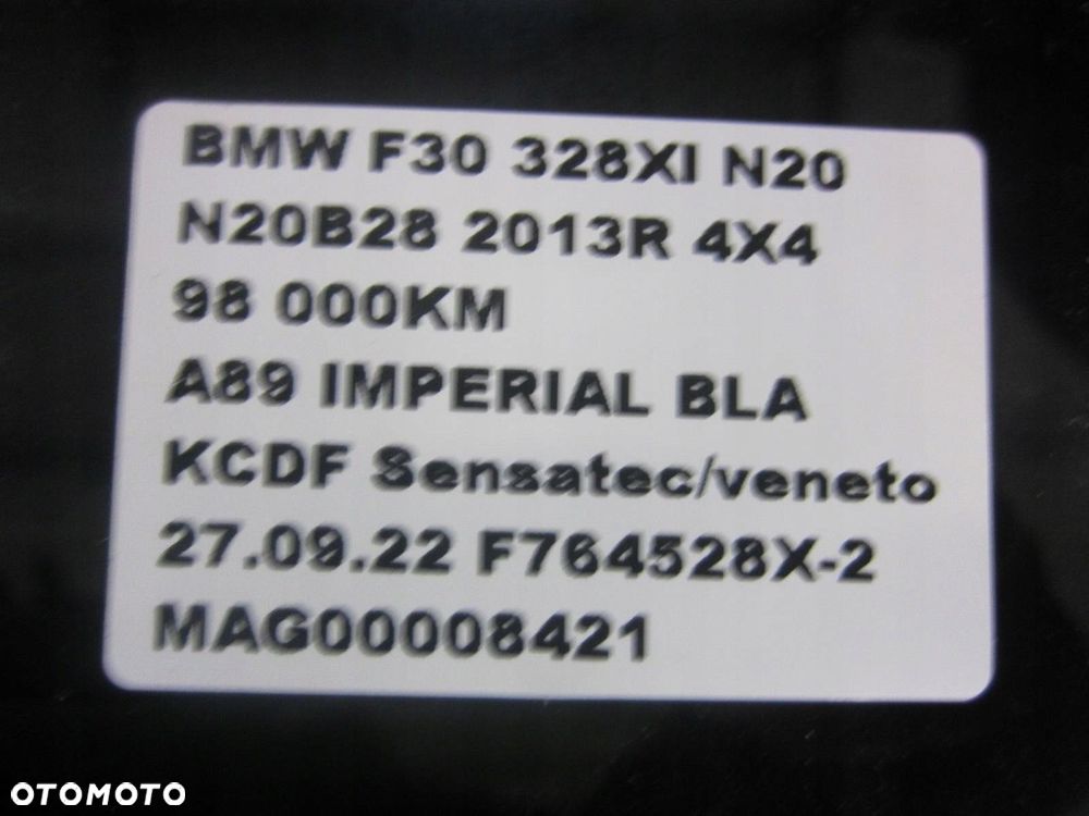 BMW F30 F32 F36 SZYBERDACH SZKLANY 7300238 KOMPLET - 11