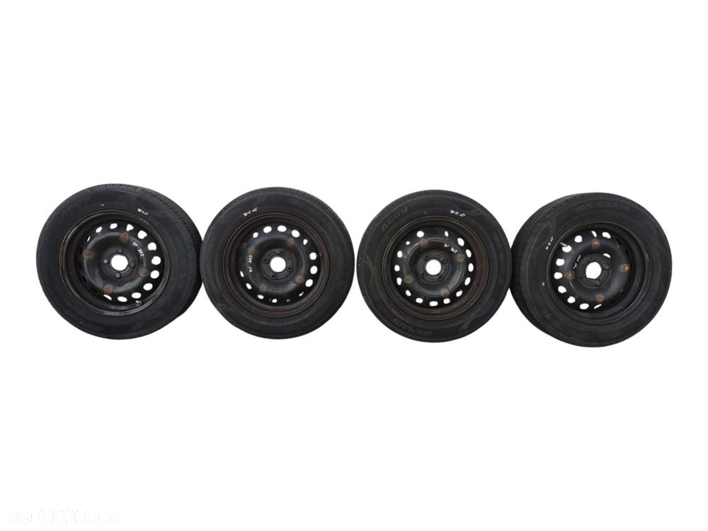 KOŁA OPONY FELGI STALOWE 15 RENAULT ZOE I 2013-2019 6J ET40 4X100 - 1