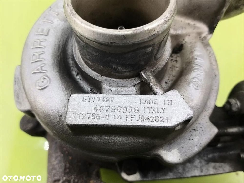 TURBOSPRĘŻARKA TURBINA ALFA ROMEO 147 FIAT 1,9JTD 00-10R 46786078 712766-1 - 3