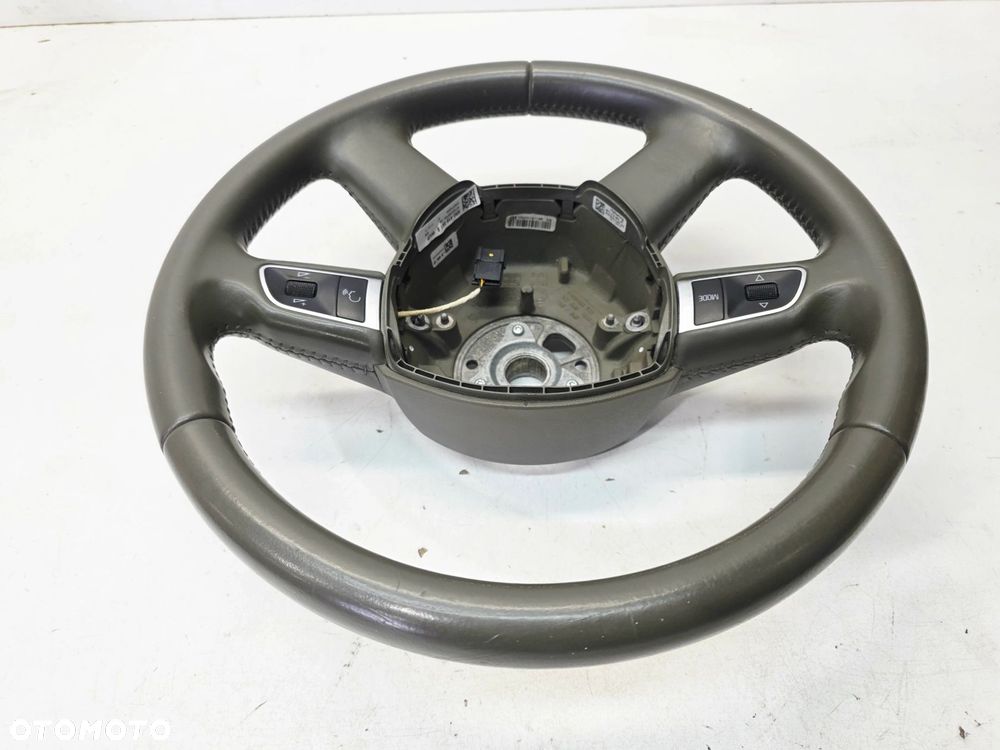 KIEROWNICA SKÓRA MULTI AUDI A3 8P A4 B8 A5 8T Q5 8R 8R0419091S WUP 10/26 - 5