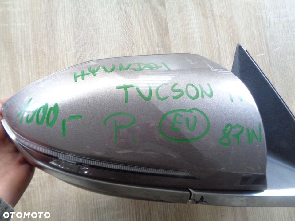 HYUNDAI TUCSON IV LUSTERKO ZEWNĘTRZNE PRAWE EUROPA 8 PIN - 2