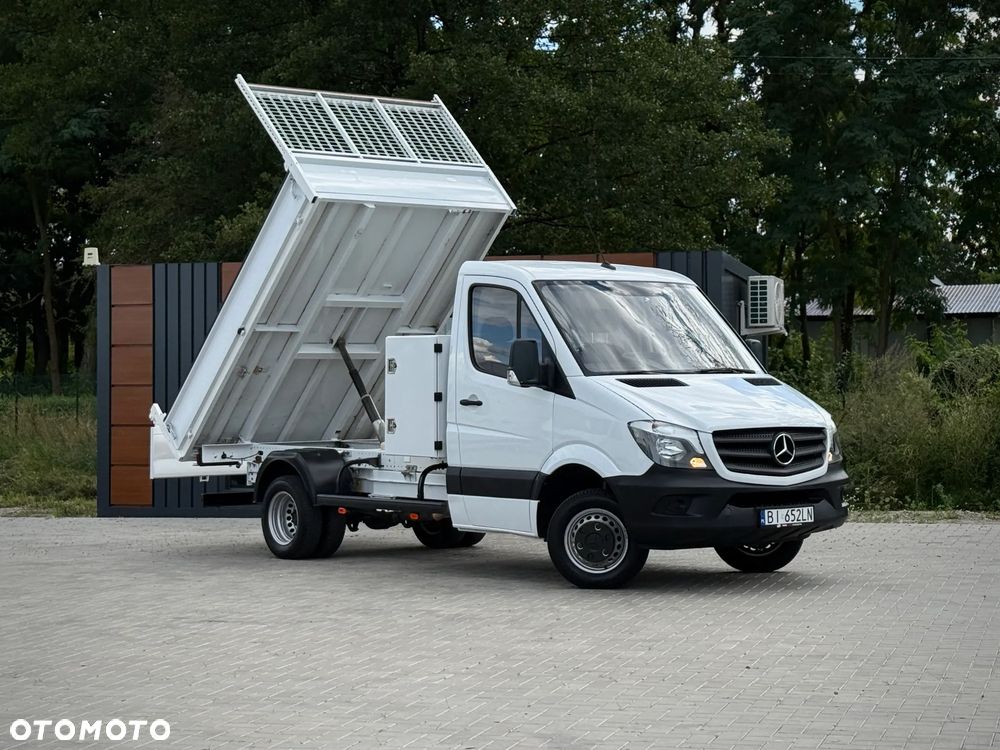 Mercedes-Benz Sprinter 514 CDI / Wywrotka JPM / 2.143cm3 OM651 140KM / 2018 Rok Produkcji / 215.010KM Przebieg / Bliźniaki Podwójne Koła / Klimatyzacja / ZAREJESTROWANY W PL - 1