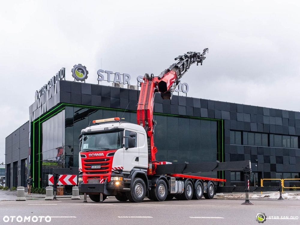 Scania R520 10x4 FASSI F2150RAL.2.28 HDS Żuraw Wciągarka - 7