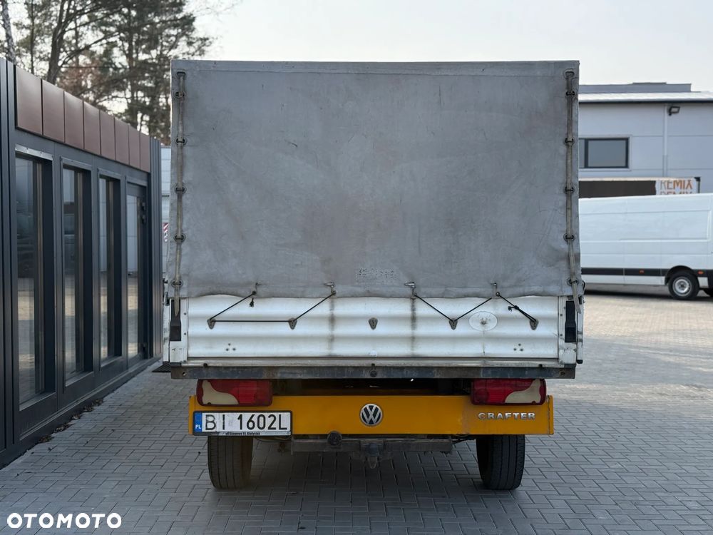 Volkswagen Crafter 2.5 TDI 163KM / Doka Brygadówka 7-osobowy / 2008 ROK PRODUKCJI / 353.348KM PRZEBIEG - 7