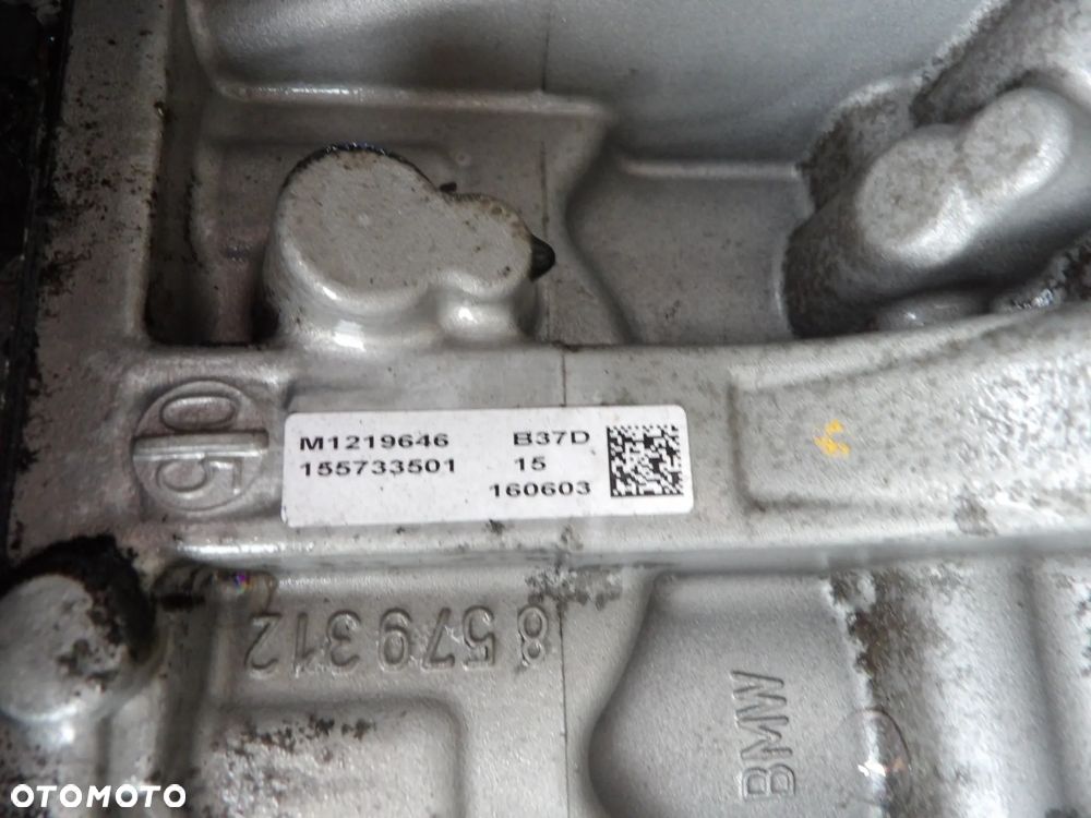 BMW - F20 - B37 D15A - KOMPLETNY SILNIK - NISKI PRZEBIEG - 7