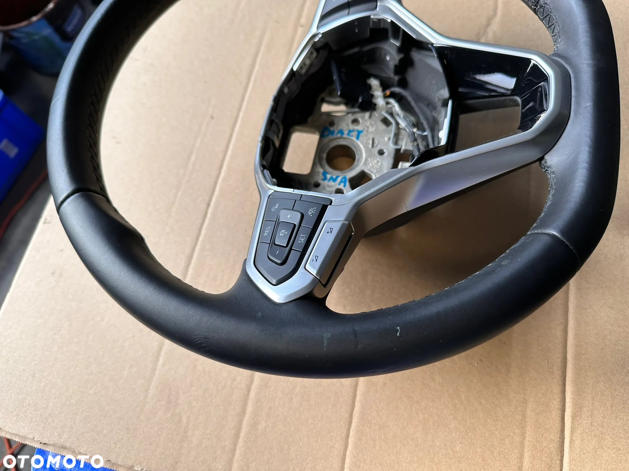 Kierownica multifunkcyjna skóra VW Golf VIII 8, Tiguan II 5NA 5H0419089EH - 3