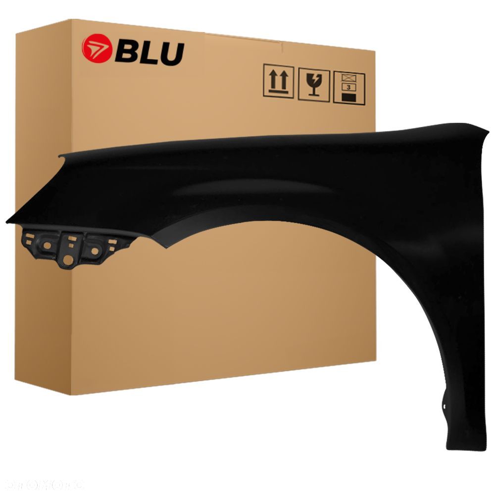 BLU Błotnik VOLKSWAGEN GOLF V 5 VARIANT KOMBI JETTA A5 L041 LO41 lewy przód czarny 03-09 Schwarz - 1