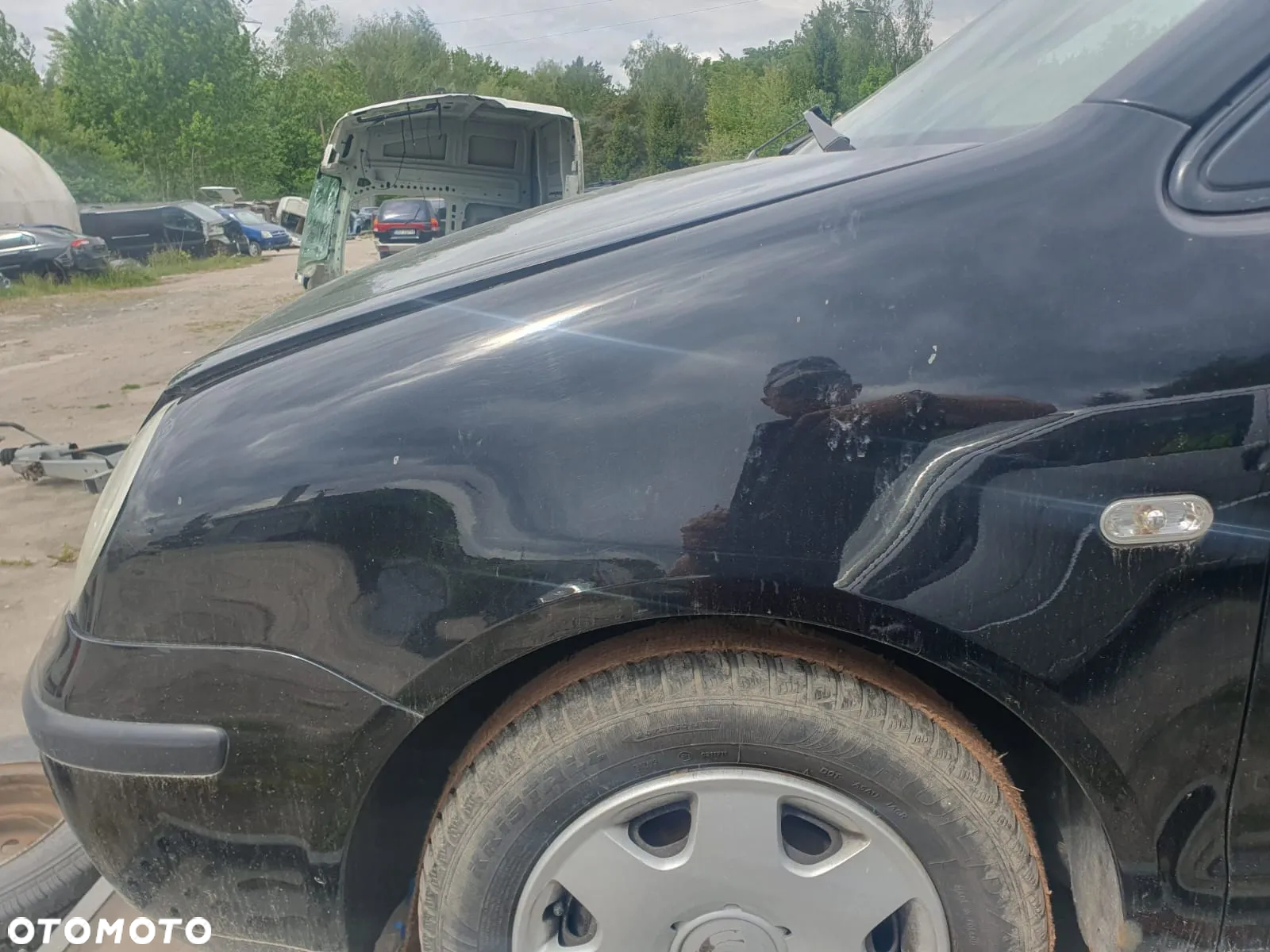 Klapa tylna szyba VW volkswagen POLO 9N 03r 3D 1.2 b kod L041 - 5
