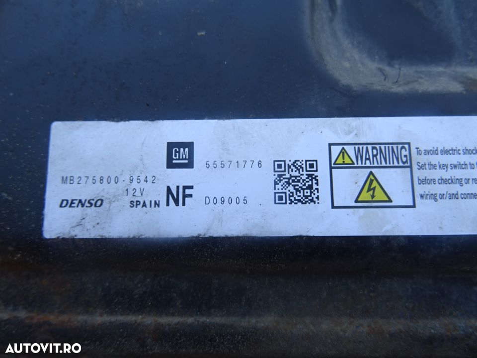 Vand Calculator Motor Ecu Opel Zafira B 1.7 CDTI Z17DTR din 2009 cod:MB275800-9542 - 2