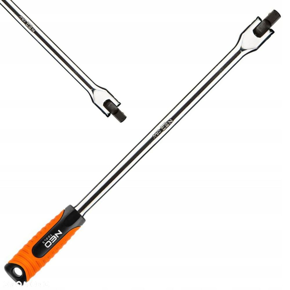 NEO REKOJEŚĆ Z PRZEGUBEM 1/2 450 MM POKRĘTŁO KLUCZ CHROM-WANAD 08-560