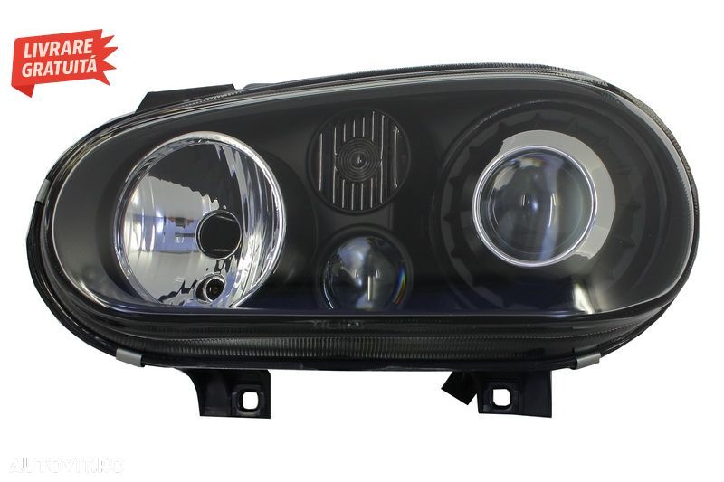 Faruri VW Golf 4 (09.1997-09.2003) R32 Look Negru- livrare gratuita - 2