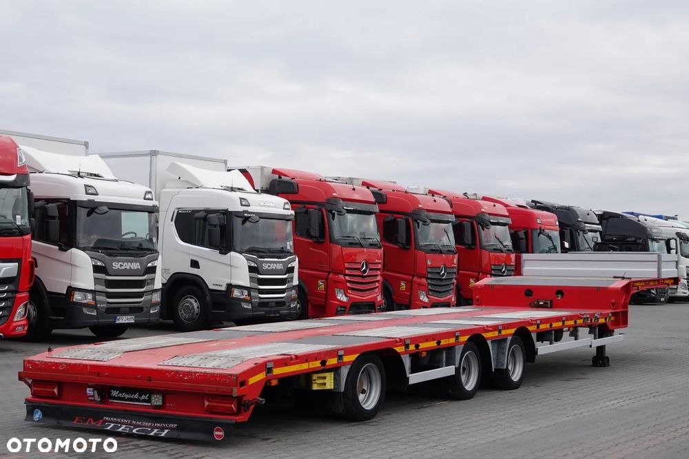 EMTECH NACZEPA LAWETA / NISKOPODWOZIE / ROZCIĄGANA / DŁUGOŚĆ : 16 M / 2021 ROK - 30