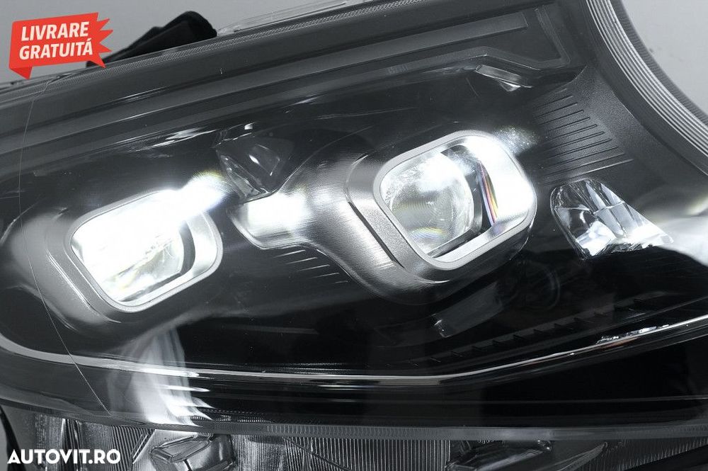 Faruri Full LED Mercedes V-Class W447 (2014-2023) Negru - 6