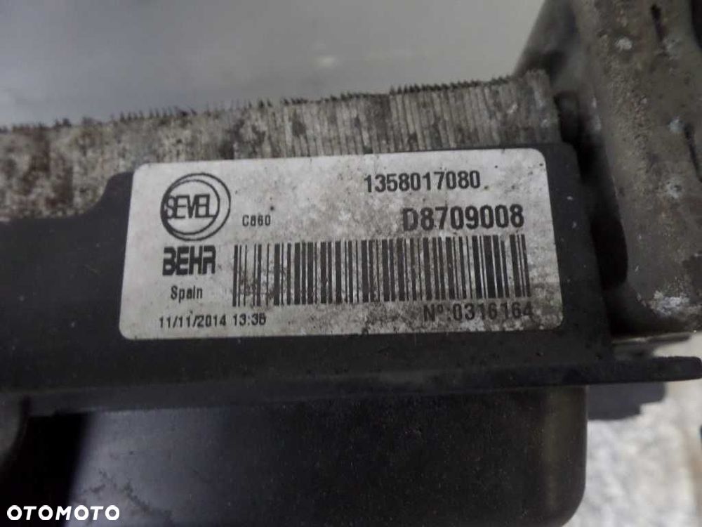 DUCATO BOXER LIFT 2.2 HDI 14-19 KOMPLET CHLODNIC WENTYLATOR 1362306080 - 7