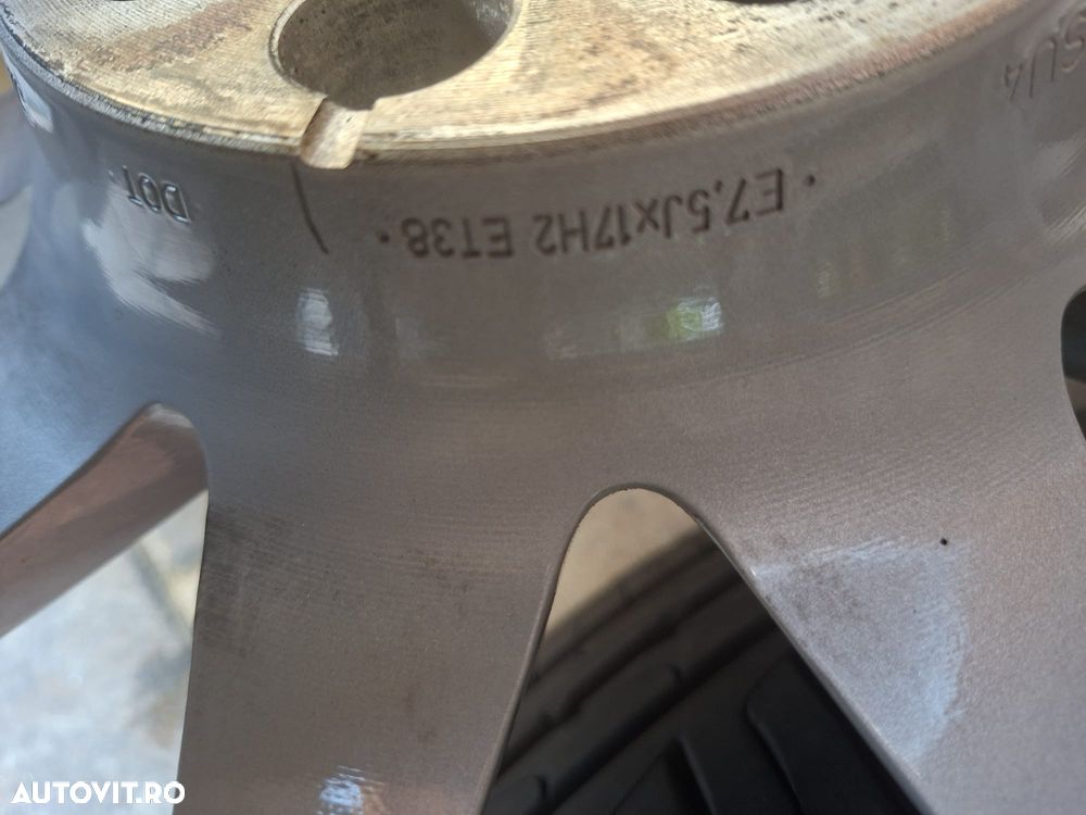 Jante Audi cu anvelope vara 225/50/17 - 8