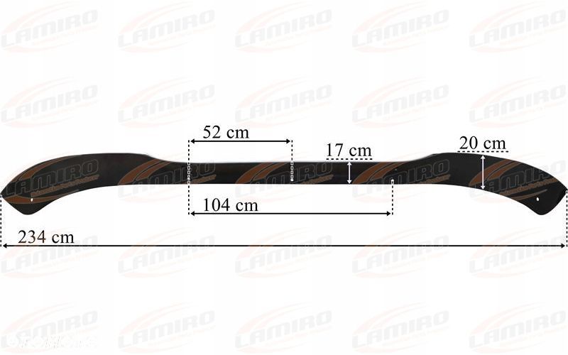 DAF XF106 2017- OSŁONA PRZECIWSŁONECZNA SUPER SPACE CAB - 2