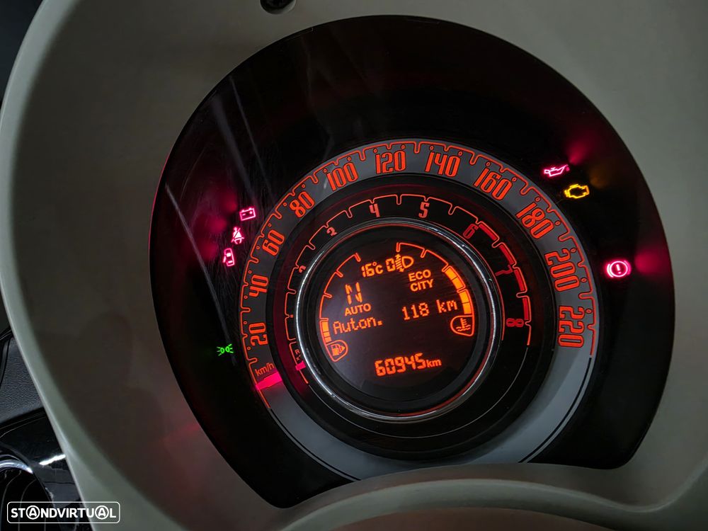 Fiat 500 1.2 Collezione Dualogic S&S - 19