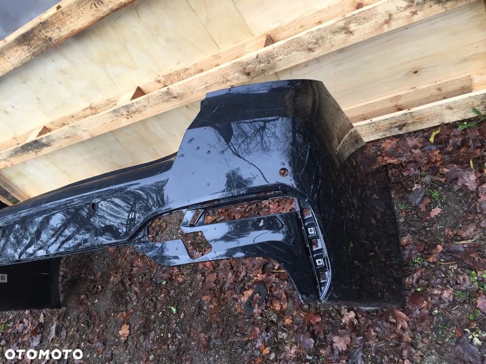 ZDERZAK Tylni - BMW Serii 5 (G30) M-PAKIET Lift Czarny - 8098688 - 2