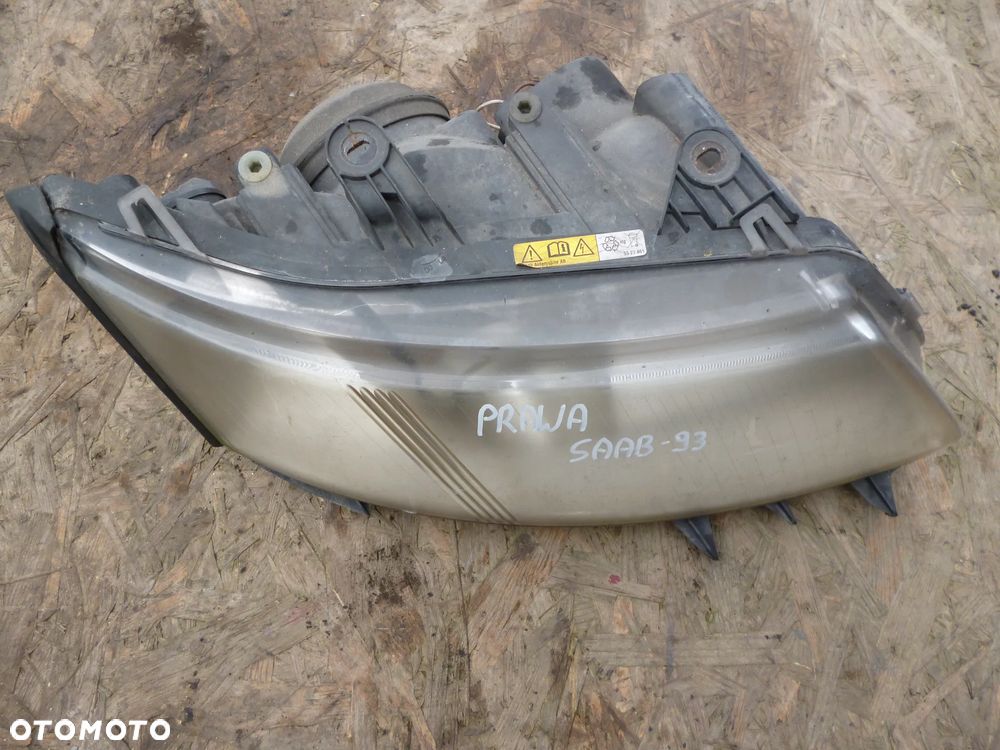 saab 93 lampa przednia xenon lewa - 3