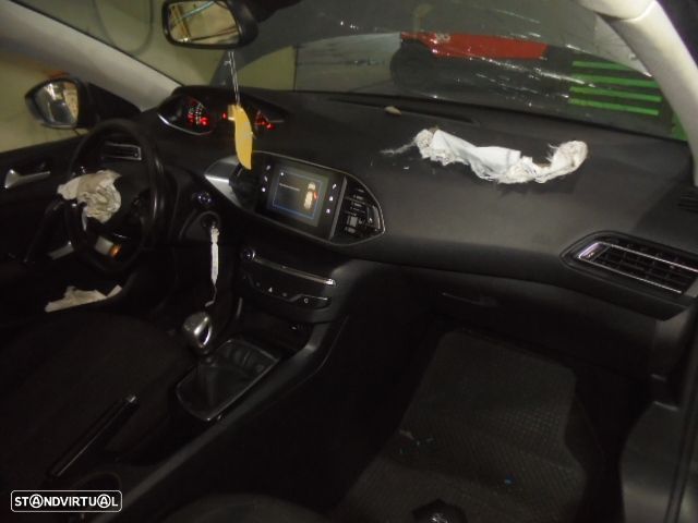 Carro MOT:  YHZ PEUGEOT 308 2018 1.5 BLUEHDI 131CV 5P CINZA DIESEL - 3