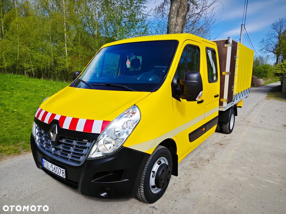 Renault MASTER SERWISOWANY L3H2, DOCA, 7os, BLIŹNIAK, KAMERA,  SKRZYNIA, ORYGINAŁ, HAK 3,5T, KLIMA, WEBASTO, 106TYŚ KM, 145KONI - 3