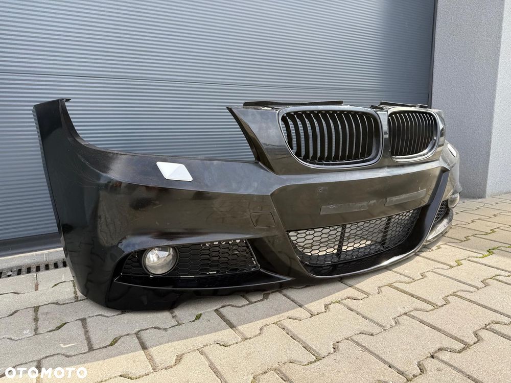 BMW 3 E90 E91 M PAKIET LCI LIFT 09-12 ZDERZAK PRZÓD POD SPRYSKIWACZE - 8