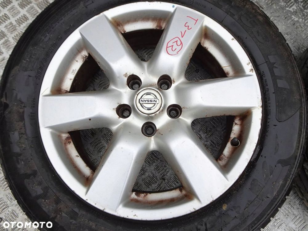 alufelgi z oponami kpl. nissan x-trail t31 17" 5x114.3 et 45 - 5