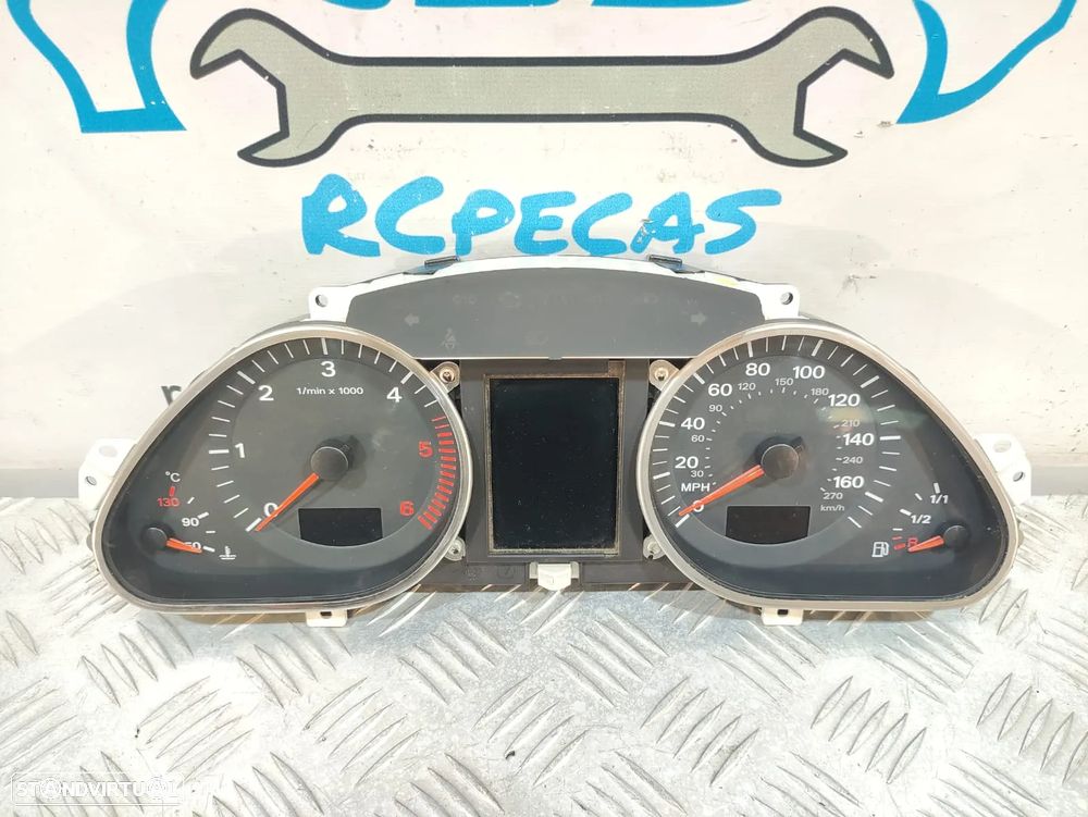 QUADRANTE MOSTRADORES PAINEL INSTRUMENTOS AUDI A6 C6 4F0920981F 4F0910930C - 7