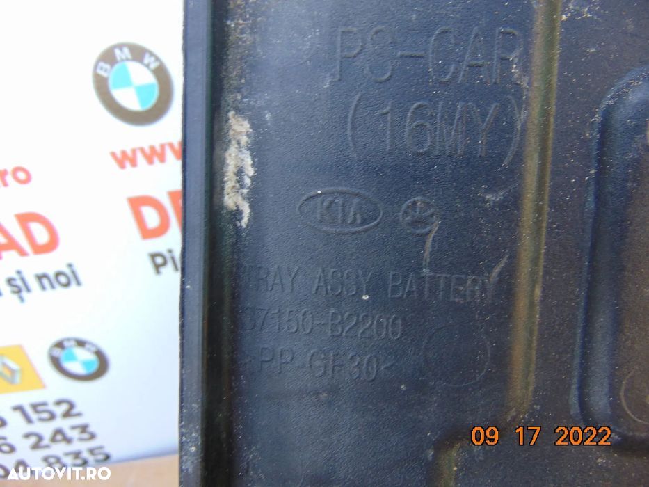 Suport baterie Kia Soul 2013-2021 dezmembrez kia soul 1.6crdi - 2