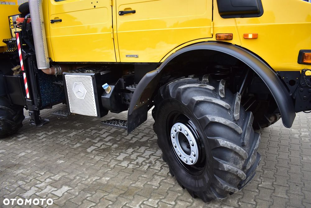 Mercedes-Benz Unimog U 5000 / Palfinger PK 12002- EH/ Pilot/ 5 i 6 Funkcja ! / Brygadówka/ Doka/ Energetyka/ 4x4/ Off road/ Sprowadzony z Niemiec ! Stan wzorowy ! - 13