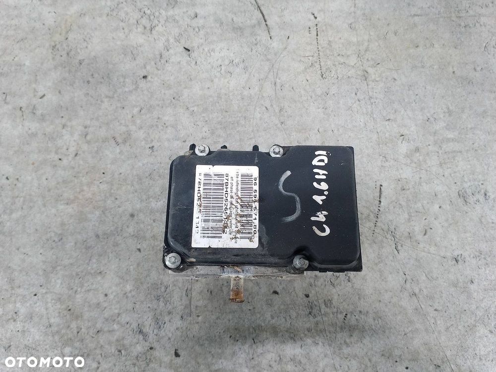 POMPA ABS CITROEN C4 I 9649988280 0265231486  0265800395  BOSCH 1.6 HDI - 10