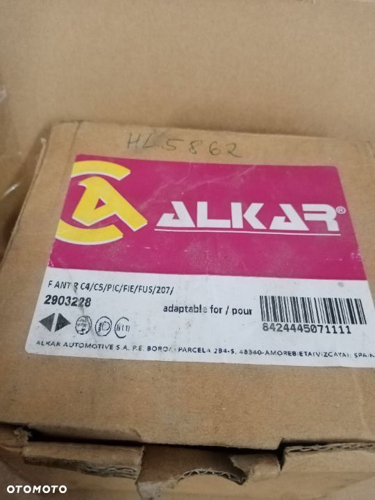Reflektor przeciwmgłowy halogen ALKAR 2903228 Citroen Ford Peugeot - 3