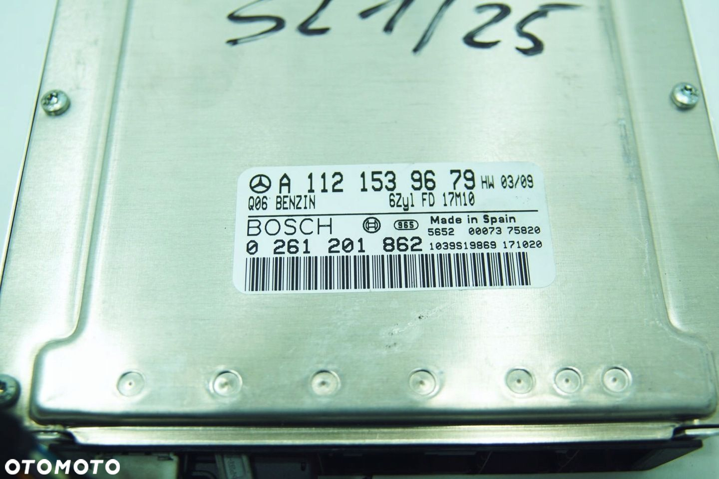 KOMPUTER SILNIKA ECU A1121539679 MERCEDES SL R230 02- - 2