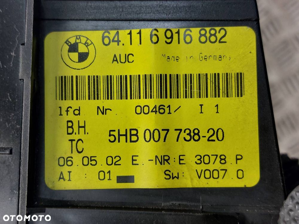 PANEL NAWIEWU BMW E46 6916882 - 4